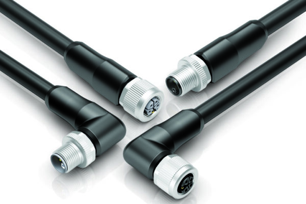 UL-approved M12 K and L cable connectors for power