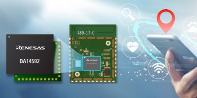 Dual-core Bluetooth LE SoC with integrated Flash