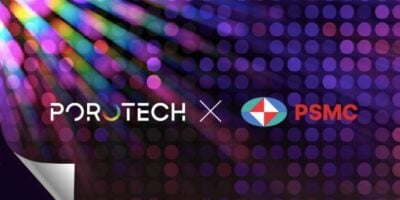 Porotech selects foundry PSMC to make GaN-on-Si microLEDs