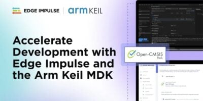 Edge Impulse deploys AI models to Arm Keil MDK tools