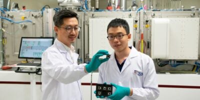 Record 27.1% efficiency for three layer perovskite solar cell