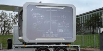 JLR develops energy storage system with its second life batteries