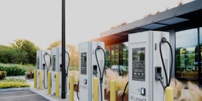 Gas pump developer teams for EV charger rollout