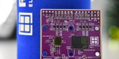 Adapter board for radar distance measurement and people detection