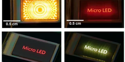 Q-Pixel shows 6800 PPI colour microLED display