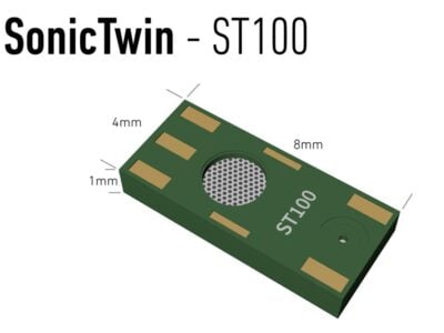 Tiny MEMS speaker-microphone for TWS devices