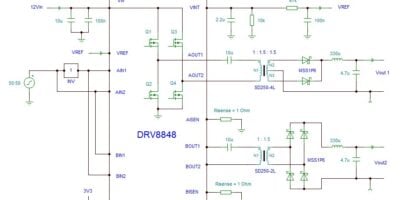 TI: Using a motor driver for a low power isolated full-bridge DC-DC conversion