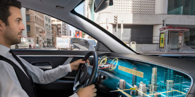 Car cockpit uses lightfield technology for 3D display