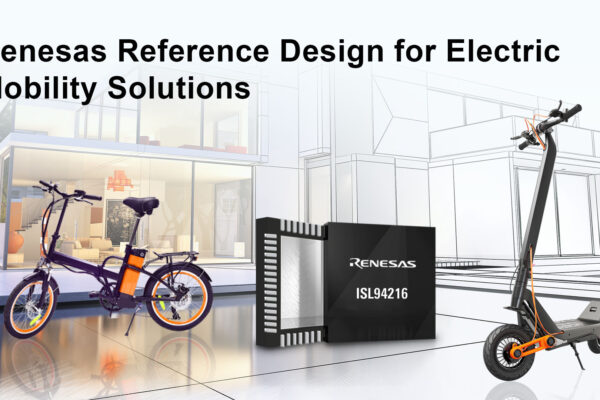 Micromobility solution integrates 32-bit MCU with battery frontend