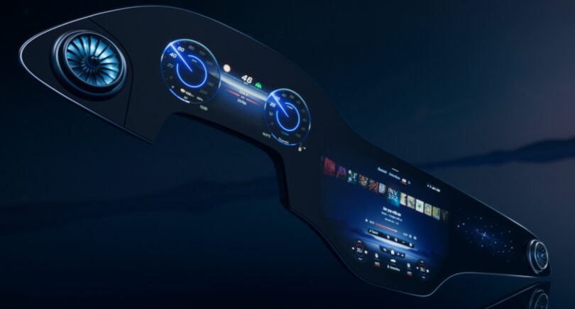 Daimler flaunts extra-wide hyperscreen for luxury EV