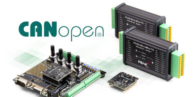 I/O module handles CAN, CANopen and CANopen FD