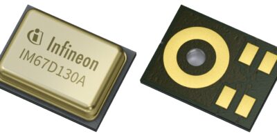 MEMS microphone is automotive-qualified
