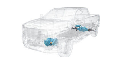 Magna attacks pickup truck market with electric 4WD powertrain