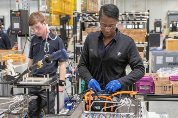Battery production doubles at BMW US plant