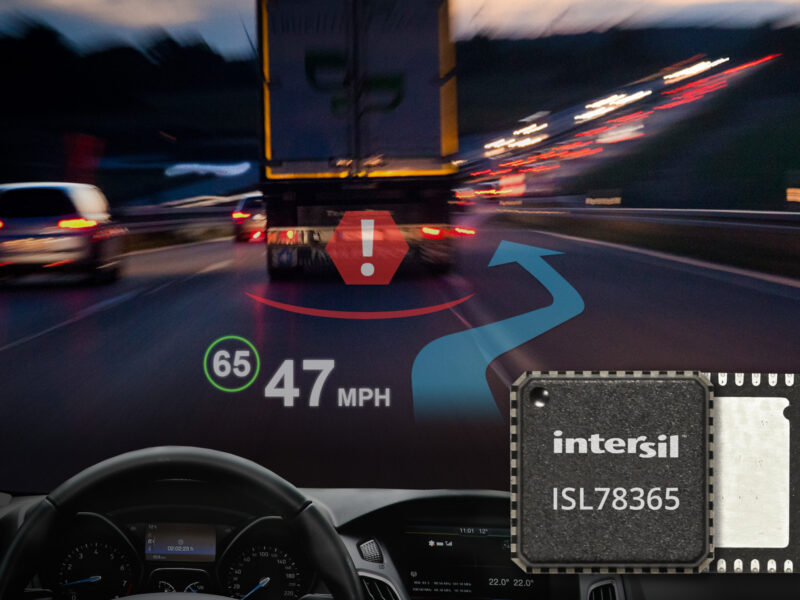Laser driver enables new generation of high-res head-up displays