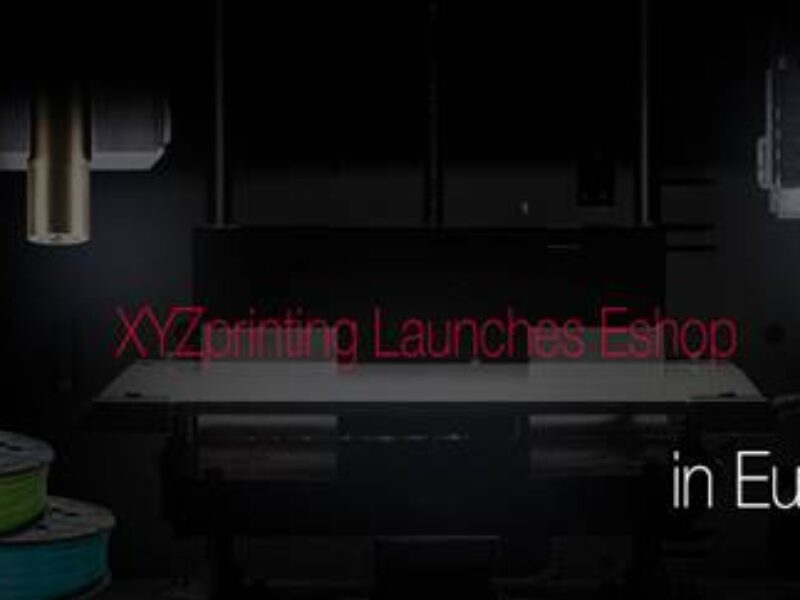 XYZprinting launches E-shop for 3D printing followers