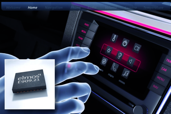 Gesture recognition chip reduces footprint by 50%