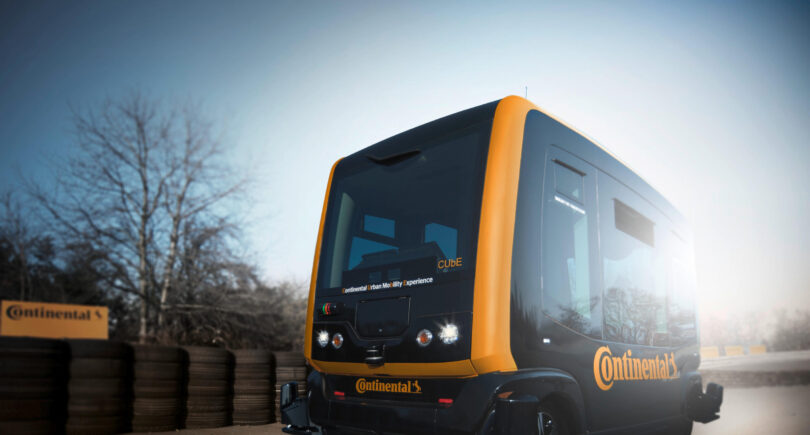Continental drives urban mobility development with robo taxi