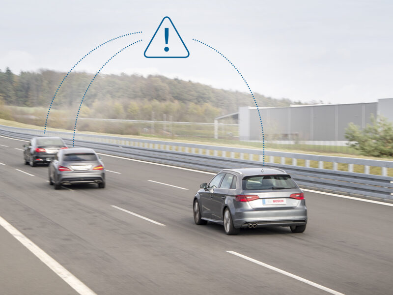 Bosch, Vodafone and Huawei connect V2X to ADAS