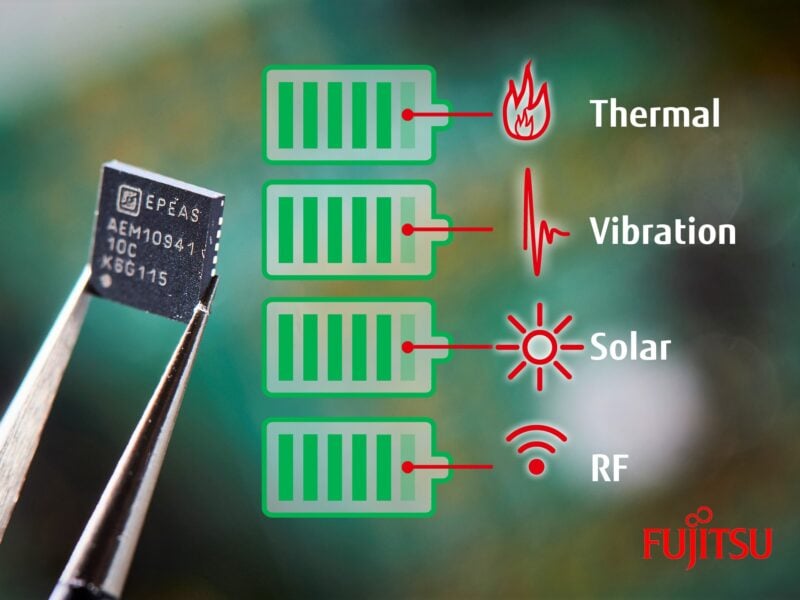 Fujitsu Electronics Europe adds e-peas energy harvesting components to portfolio
