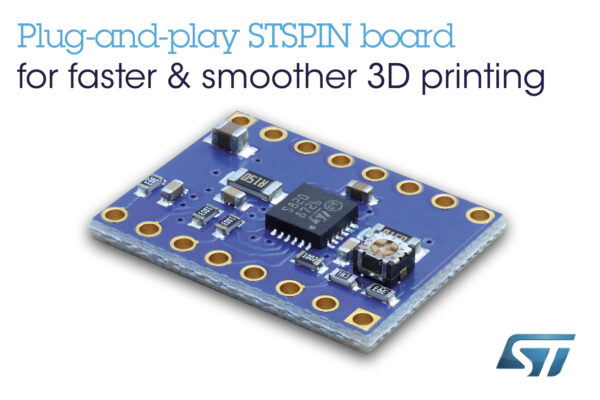 Motor driver board maximizes performance of open source 3D printers