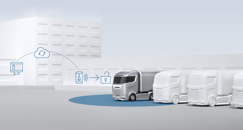 Bosch introduces virtual car key for trucks