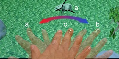 Electronic skin shows the way to magnetic north