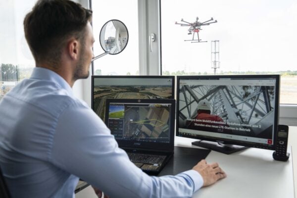 Aviation safety: Vodafone, EASA test protection system against drones