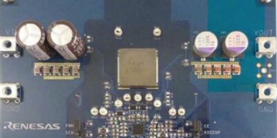 Board enables users to evaluate Renesas buck-boost controller IC
