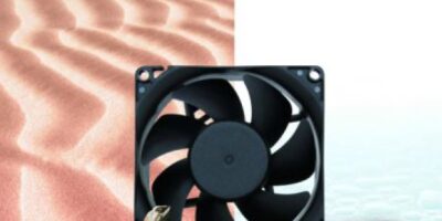 Cooling fans fit in 3- and 2-mm thicknesses