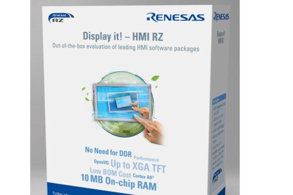 HMI development kit is based on Renesas RZ MCUs