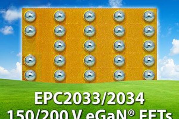 EPC adds 7 mΩ/200V, and 5 mΩ/150V GaN power transistors