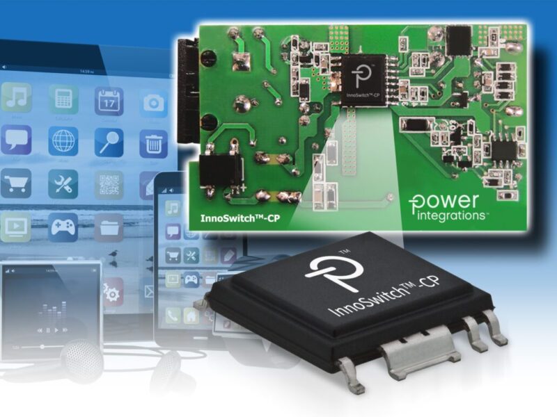 Power Integrations adds InnoSwitch device for optimised fast charging