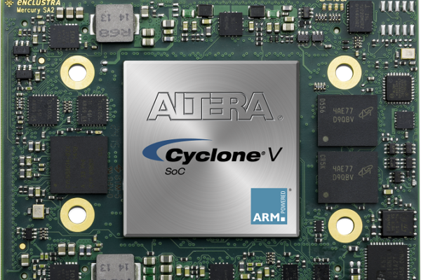 ARM+FPGA: module hosts Altera Cyclone SoC, offers high I/O count