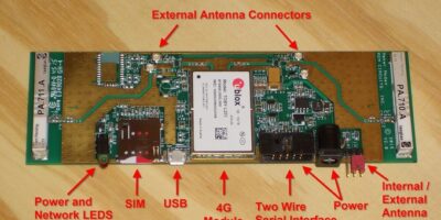 4G LTE ‘maker’ M2M modem project hosts u-blox module