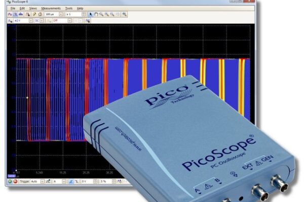 USB oscilloscopes operate from 60 to 200 MHz at 500 MS/s