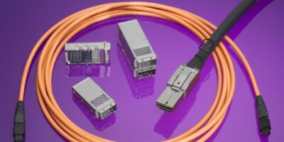 High-speed channel CXP copper and optical products support up to 120 Gbps