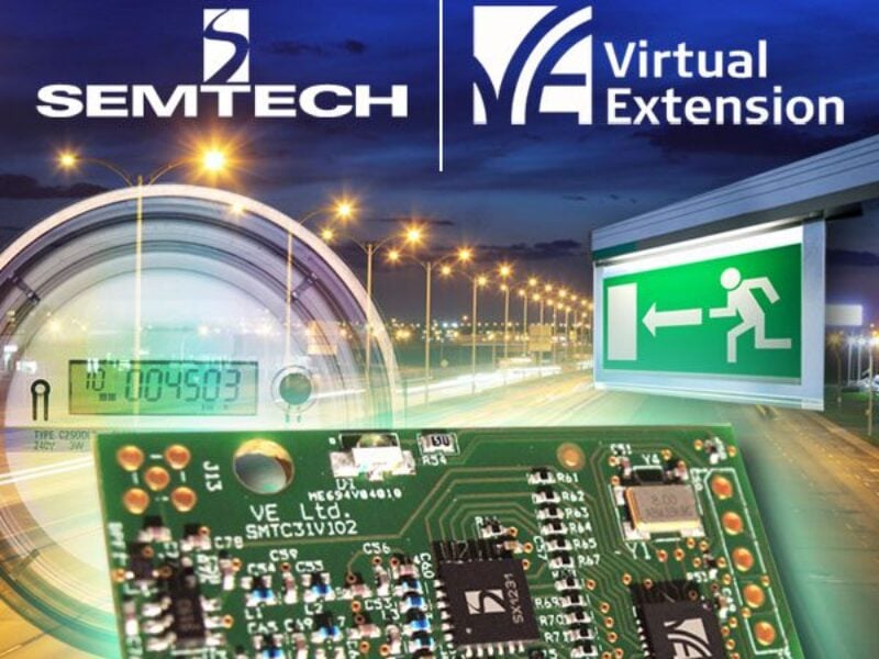 Semtech and Virtual Extension expand wireless mesh network platform