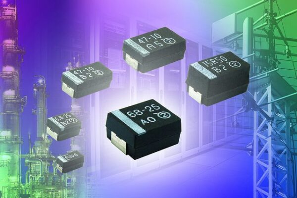 W case size for high-capacitance, high-voltage molded tantalum chip capacitors