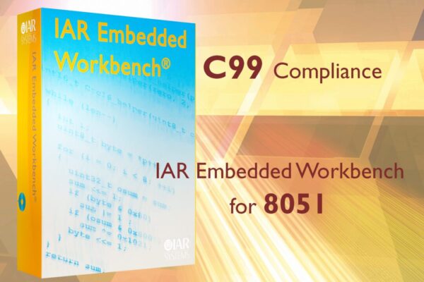 IAR Systems provides C99 compliance to 8051 software tools