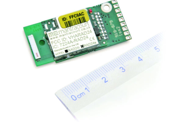 License-free 2.4 GHz wireless pulse acquisition module