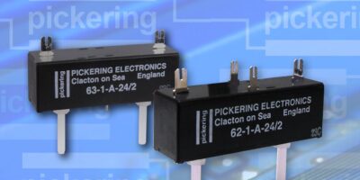 High voltage reed relays feature up to 15kV stand-off at 50W switching