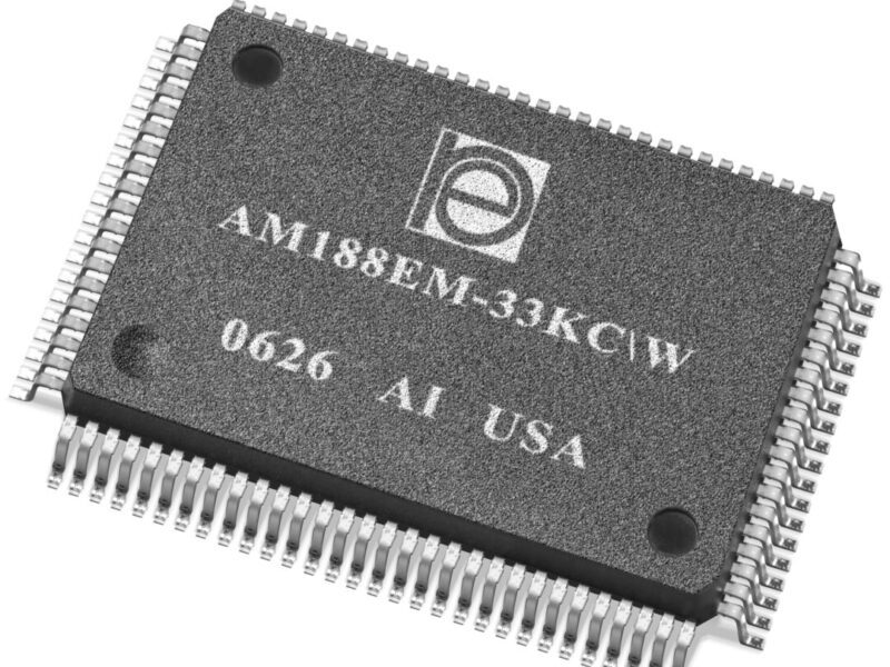 AM188EM microprocessor now available lead-free