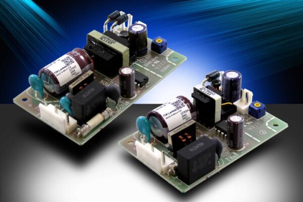 PCB-type AC-DC power supplies are 30 percent lighter yet more efficient
