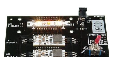 Touchless control sensor modules add multifunctional capabilities to LED lighting