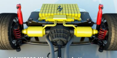 70V-tolerant, 12-cell battery sensor extends battery life, supports highest automotive safety rating