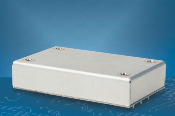 Encapsulated 50-W and 100-W dc-dc converters improve reliability in demanding conditions