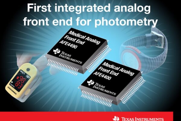 TI unveils the first integrated analog front end for photometry applications