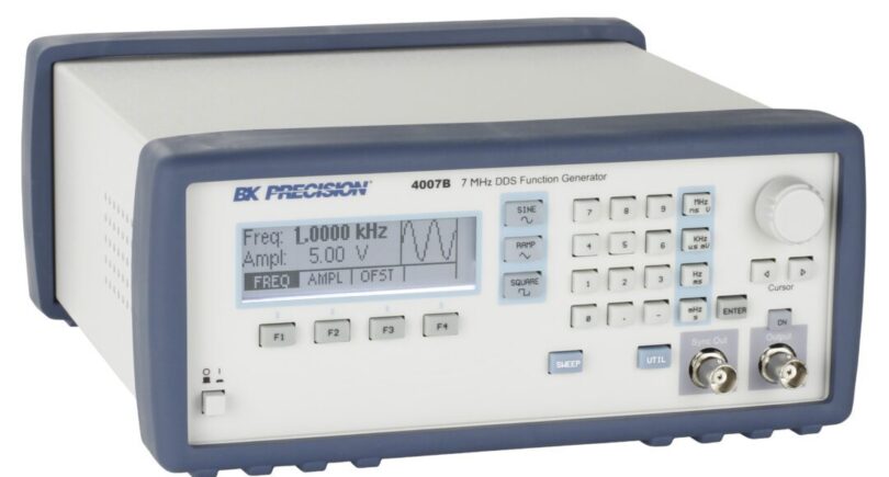 7 and 12MHz direct digital synthesis sweep function generators