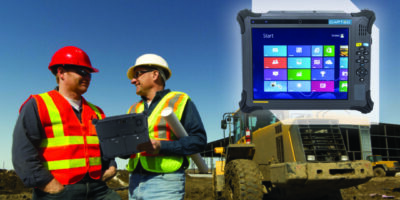 10.4” multi-touch rugged tablets survive the toughest conditions